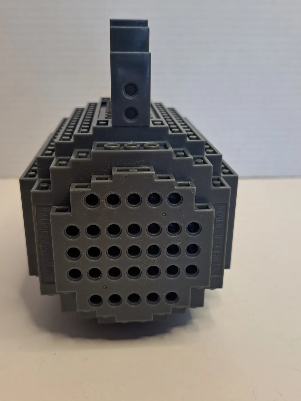 Lego Small Skeleton Storage Head w/ Build A Brick Mug that is compatible w Legos